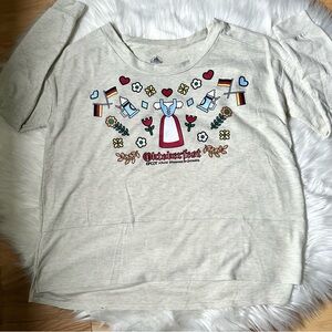 Disney Park EPCOT Germany Pavilion Octoberfest Long Sleeve Shirt Size Medium